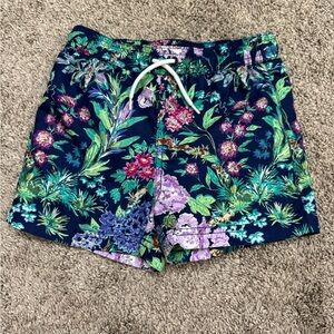 Janie and Jack Blue and Green Athletic Shorts Boys 3T